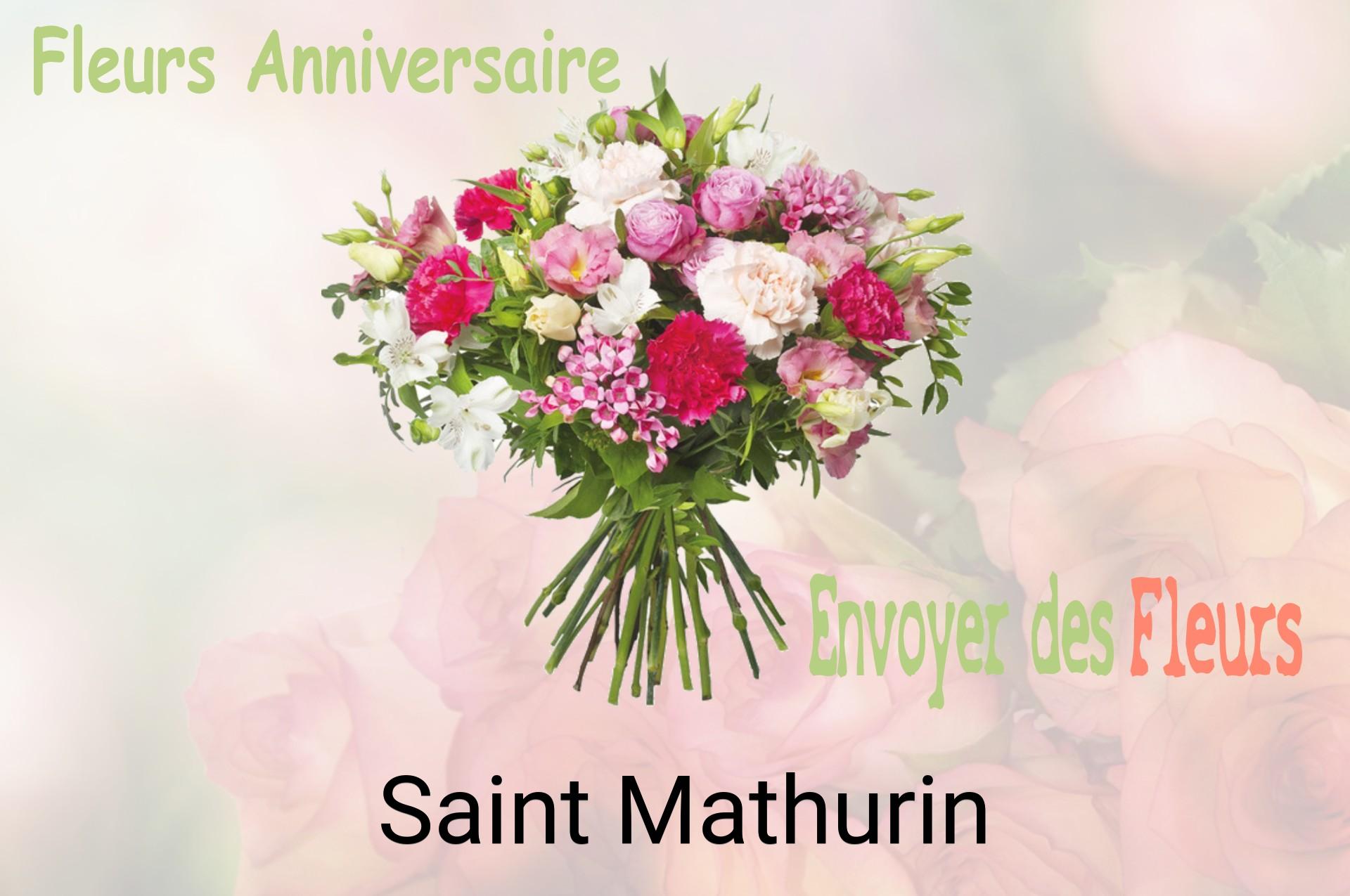Bouquet de fleurs d’anniversaire livré à Saint-Mathurin